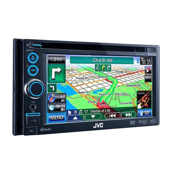 JVC KW-NT30 Manual De Instrucciones