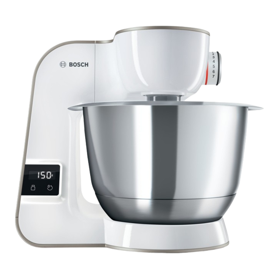 Bosch MUM5X Serie Instrucciones De Uso