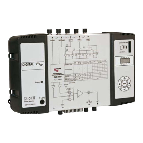 Triax TMB 10A Manual Del Usuario