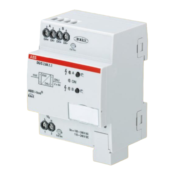 ABB i-bus KNX Instrucciones De Montaje Y De Servicio