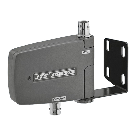 JTS UB-900I Manual De Instrucciones