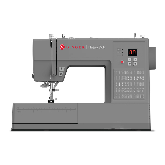 Singer HD 6600C Manual De Instrucciones