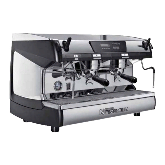 Nuova Simonelli Aurelia II 2 GR S Libro De Instrucciones Para El Usuario