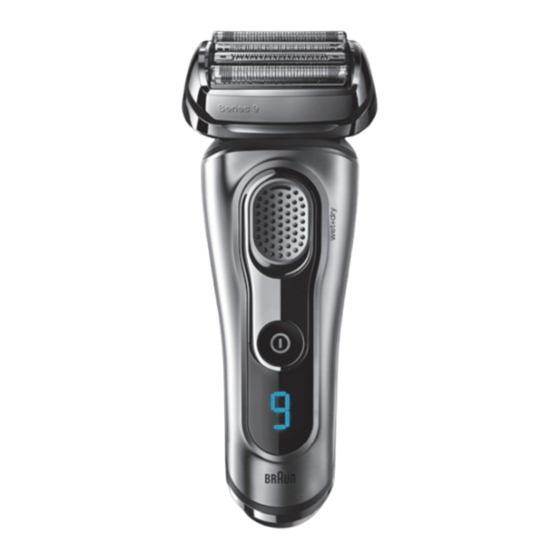Braun 9 Serie Manual De Instrucciones