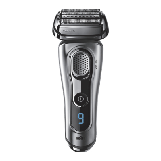 Braun 9 Serie Manual Del Usuario