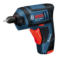 Bosch GSR Mx2Drive Professional Manual Original