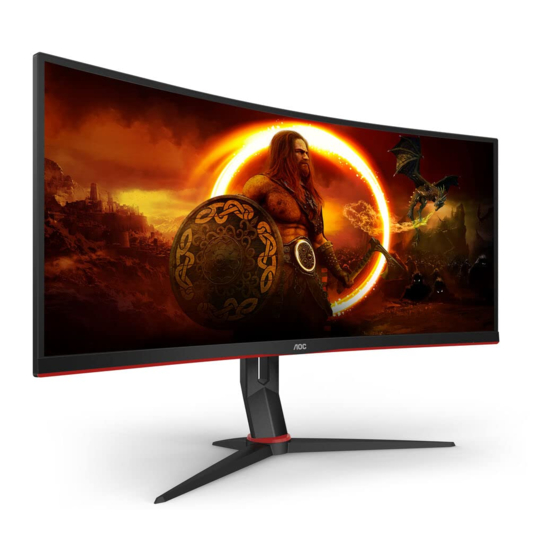 AOC CU34G2 Manual Del Usuario