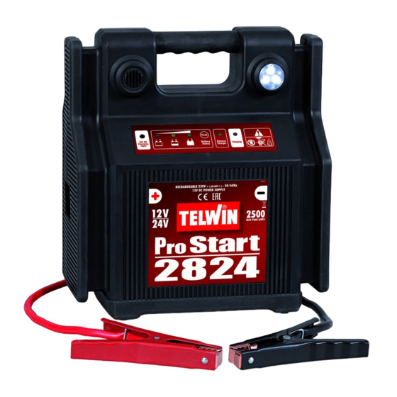 Telwin pro start 2824 Manual De Instrucciones