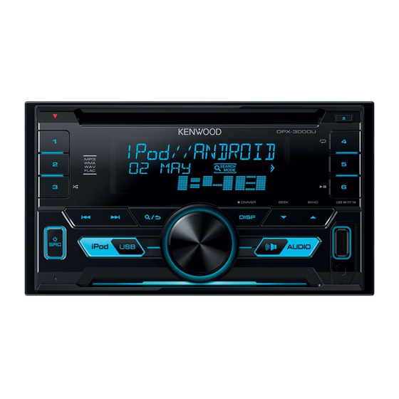 Kenwood DPX-3000U Manual De Instrucciones