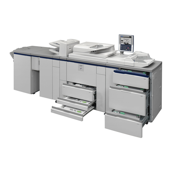 Sharp MX-M850 Guia De Inicio Rapido