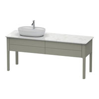 DURAVIT Luv Instrucciones De Montaje
