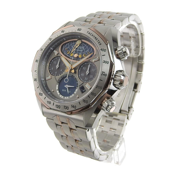 Citizen E270 Manual De Instrucciones