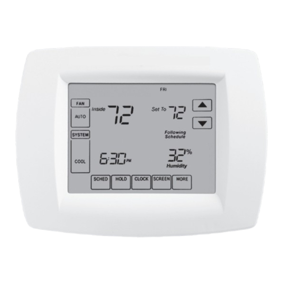 Honeywell TH9000 Serie Manual De Uso