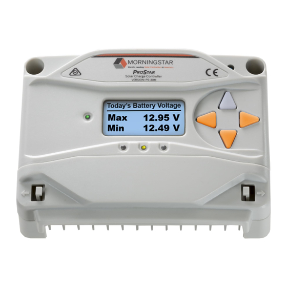 Morningstar ProStar PS-15 Manual Del Operador