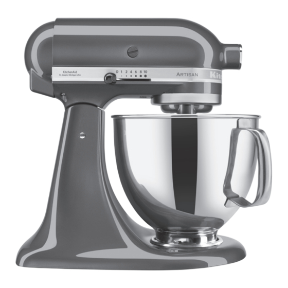 KitchenAid 5K45SSEWH Serie Manual Del Usuario