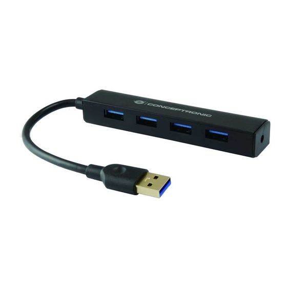 Conceptronic C4PUSB3 Guia De Inicio Rapido