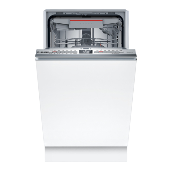 Bosch SPV4EMX25E Manual De Usuario