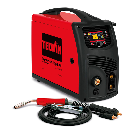 Telwin TECHNOMIG 240 WAVE Manual De Instrucciones