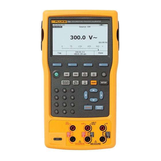 Fluke 754 Manuales