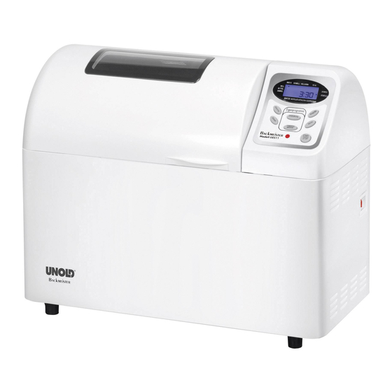 Unold 68511 Instrucciones De Uso