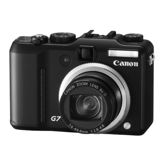 Canon PowerShot G7 Guia Del Usuario
