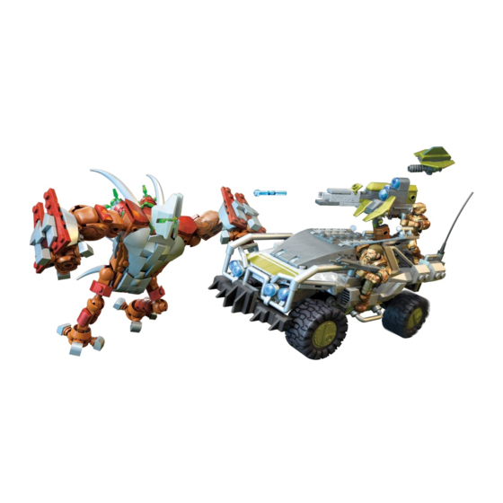 Mega Construx HALO FORGEHOG VS. BANISHED GOLIATH Manuales