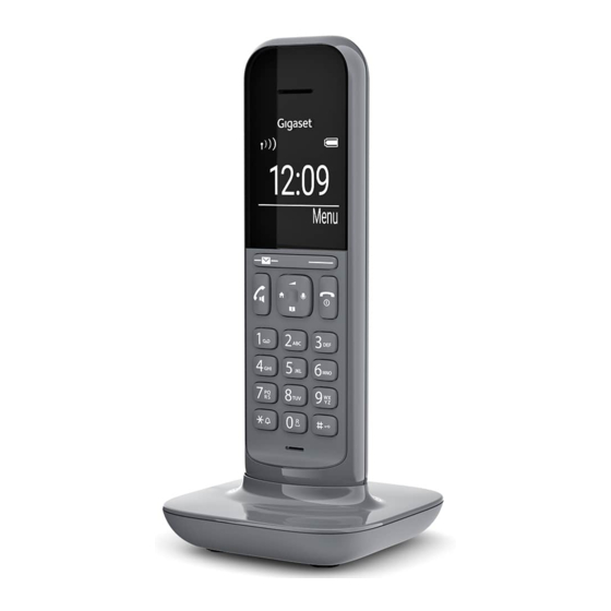 Gigaset CL390HX Manual Del Usario