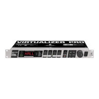 Behringer VIRTUALIZER PRO DSP2024P Instrucciones Breves