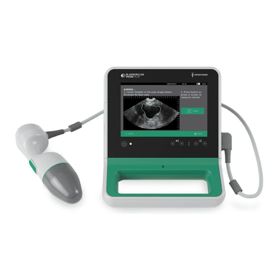 Verathon BLADDERSCAN PRIME PLUS Manual De Funcionamiento Y Mantenimiento