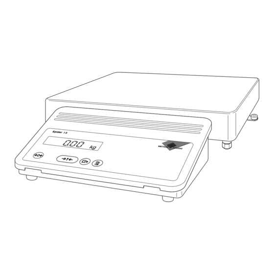 Mettler Toledo 1S Instrucciones De Manejo