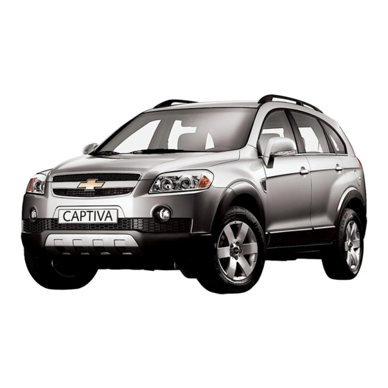 Chevrolet Captiva 2006 Manual Del Usuario