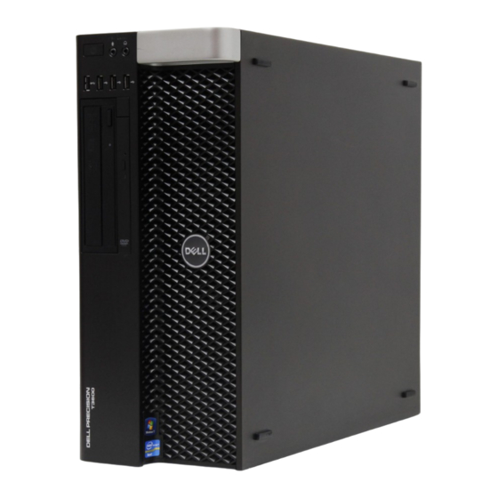 Dell T3600 Información Sobre Funciones E Instalación