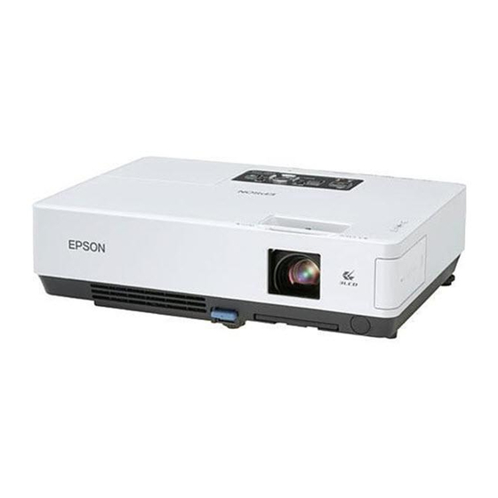 Epson PowerLite 1705c Manual Del Usuario
