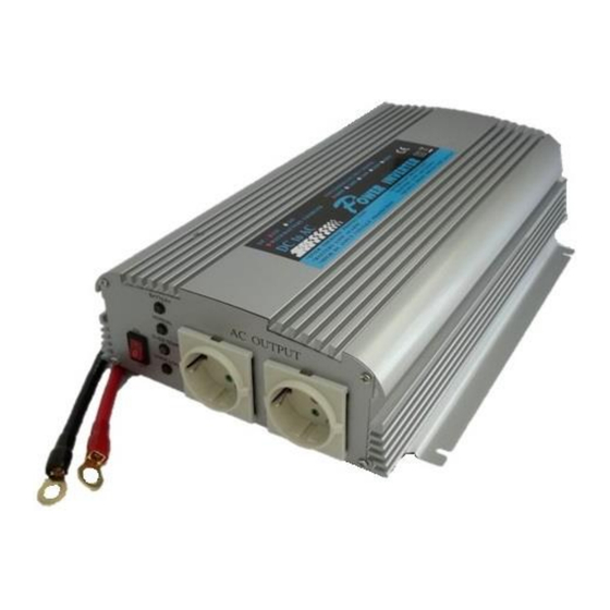 Olfer A601-1000W-24V Manual De Instrucciones