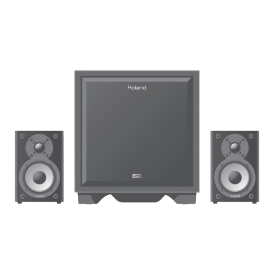 Roland CUBE MONITOR CM-110 Manual Del Usuario