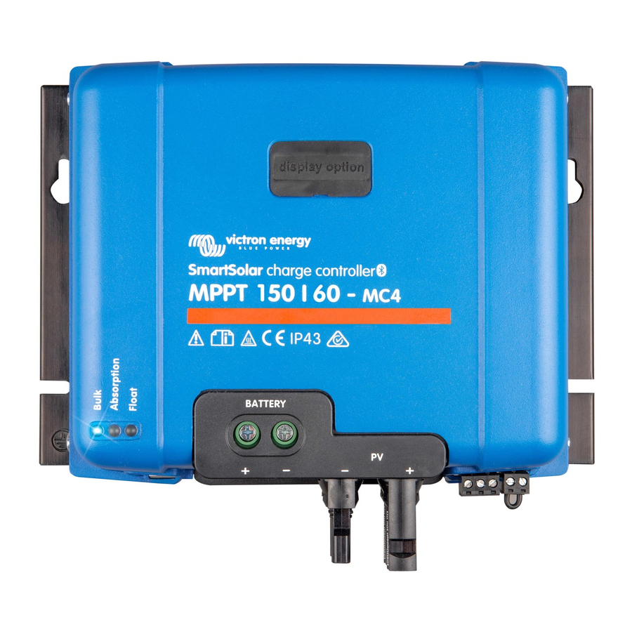 Victron energy BlueSolar MPPT 150/45-Tr Manual