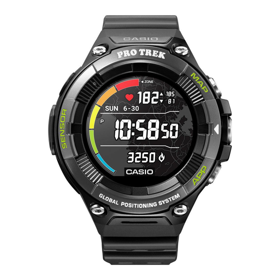 Casio WSD-F21HR Guia Del Usuario