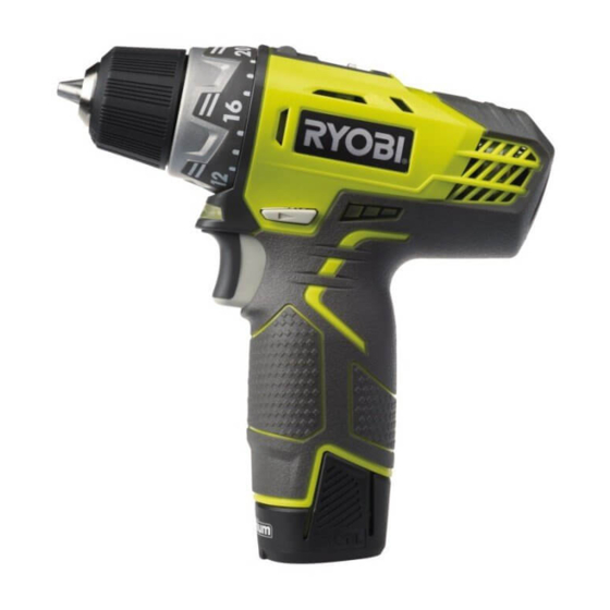 Ryobi R12DD Traducción De Las Instrucciones Originales