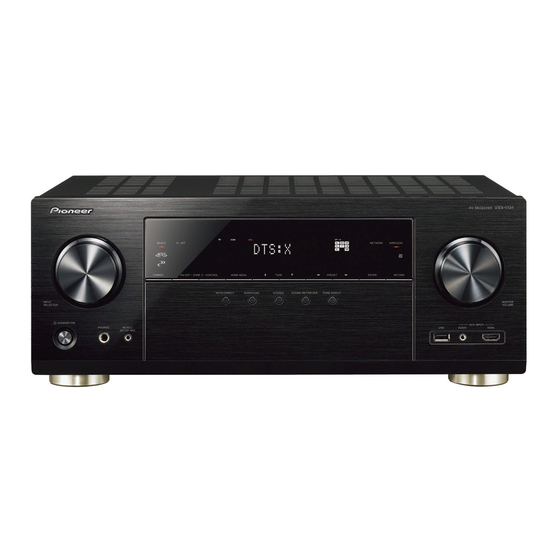 Pioneer VSX-1131 Manual Básico