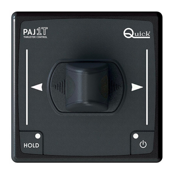 Quick PAJ 1T MSC Manual De Instalacion Y Uso