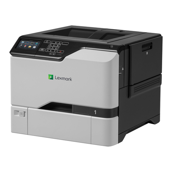 Lexmark CS720 Guia Del Usuario