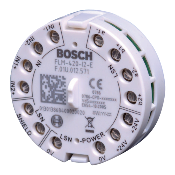 Bosch FLM‑420‑I2‑E Guia De Instalacion