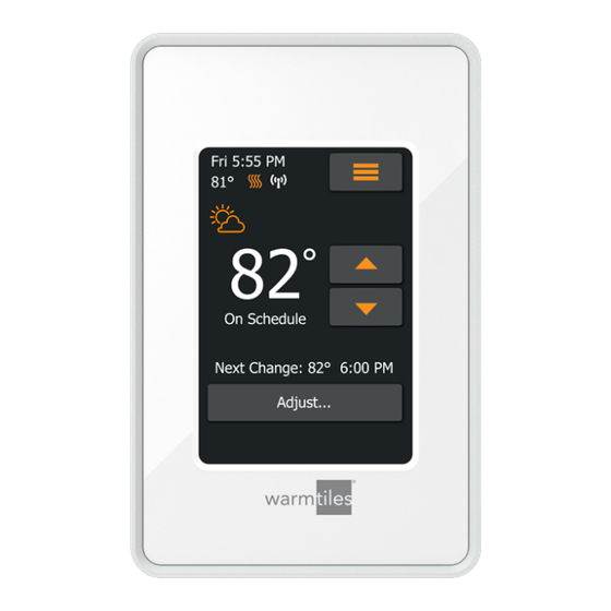 Emerson Warm Tiles ES Manual Del Usuario