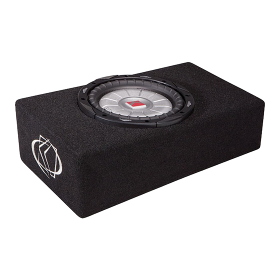 Kicker TCVT8 Manual De Instrucciones