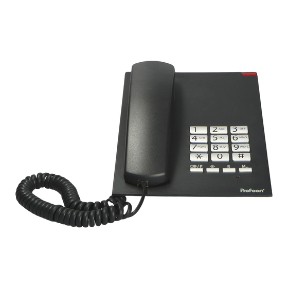 Profoon TX-310 Manual De Instrucciones