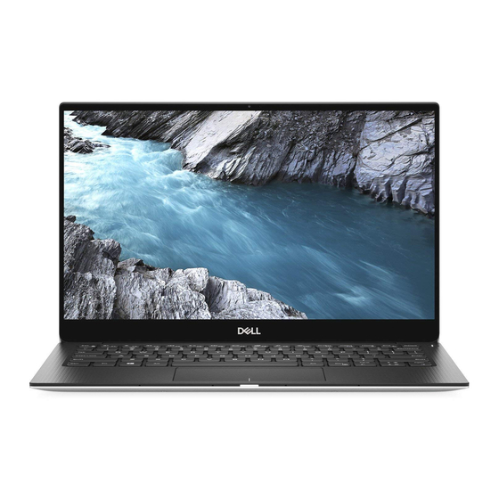 Dell XPS 13 Manual Del Usuario