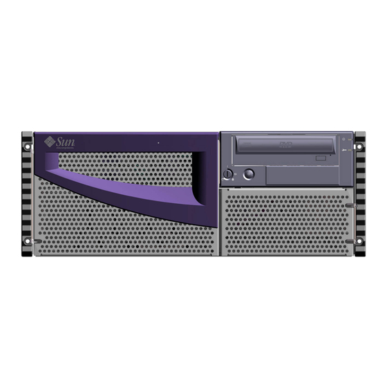 Sun Fire 280R Notas Sobre El Producto