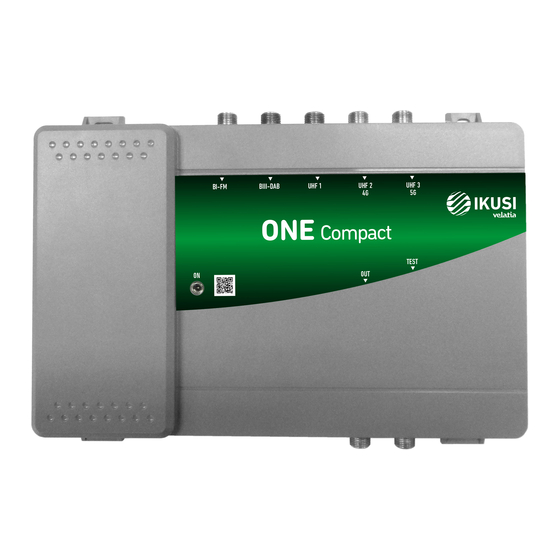 IKUSI ONE Compact Manual Del Usario