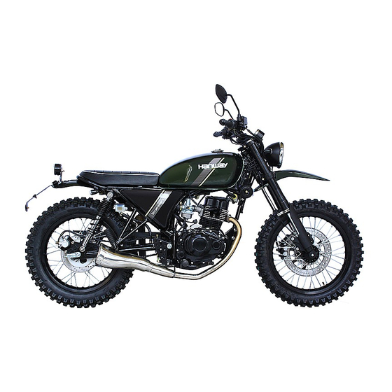 Hanway Scrambler 125i Manuales