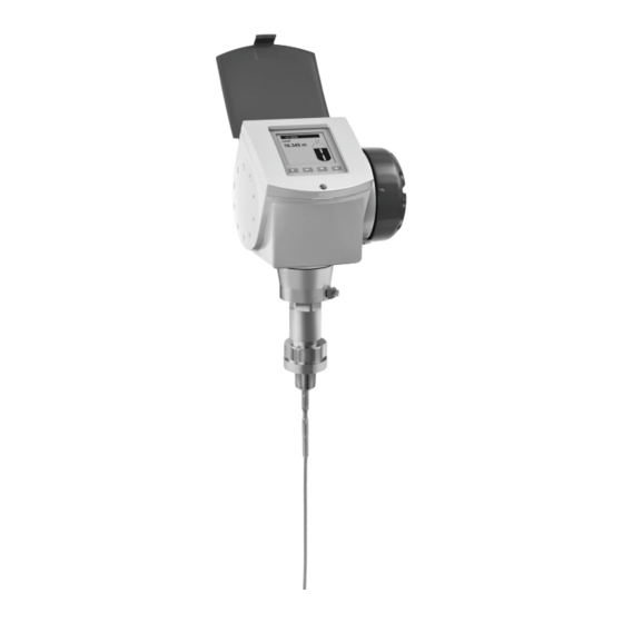 KROHNE OPTIFLEX 1300 C Inicio Rápido